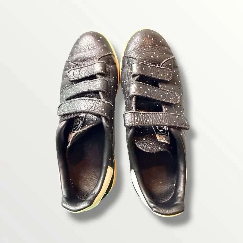 Adidas Stan Smith CF 3-Strap Black Polka Dot‎ Sneakers Men’s 9 EU 41⅓